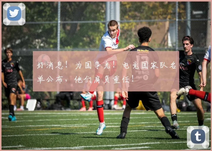 好消息!为国争光!电竞国家队名单公布,他们肩负重任!